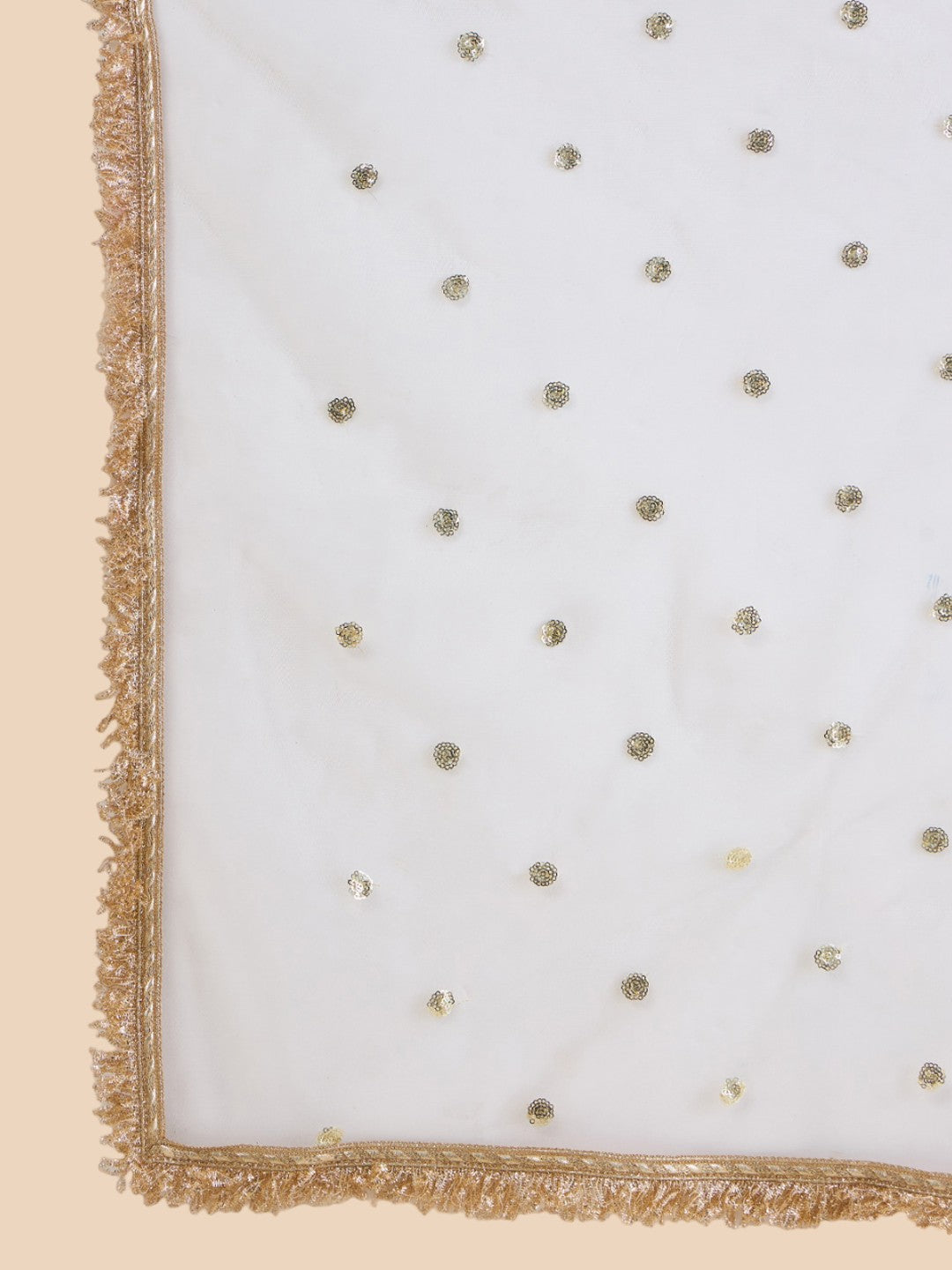 Embroidered Panelled Chanderi Silk Kurta with Churidar & With Dupatta