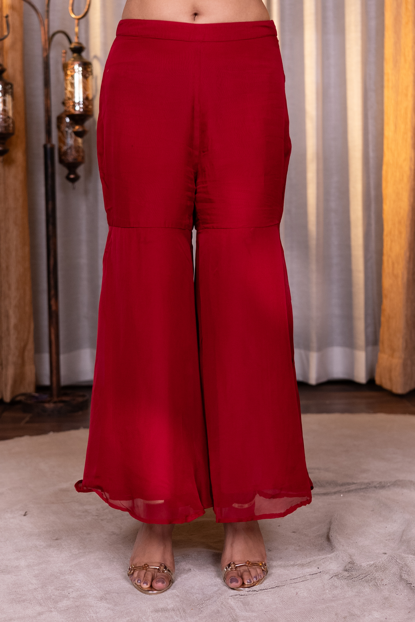 Printed Red Co-Ords Set