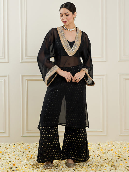 Woven-design 3-Piece Co-Ords