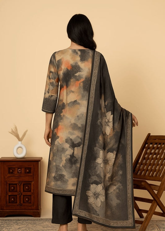 Women Floral Printed Kurta with Trousers & Dupatta