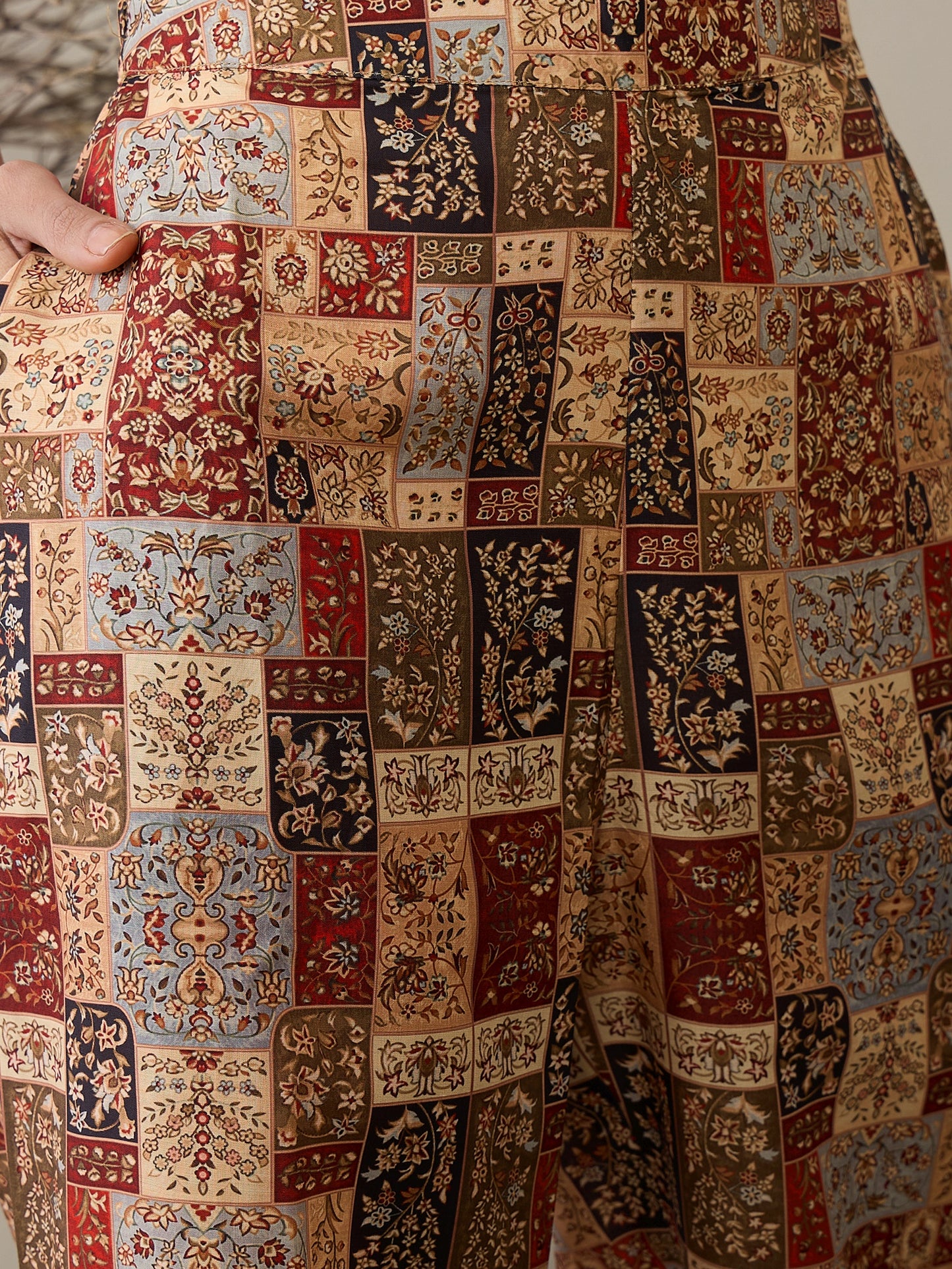 Printed Tunic With Trousers Co-Ords