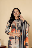 Women Floral Printed Kurta with Trousers & Dupatta