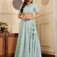 Embroidered Sequinned Lehenga & Blouse With Dupatta