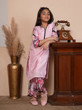 Girls Floral Printed Regular Kurta Set
