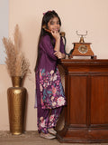 Girls Floral Printed Regular Kurta with Trousers