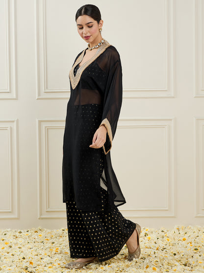 Woven-design 3-Piece Co-Ords