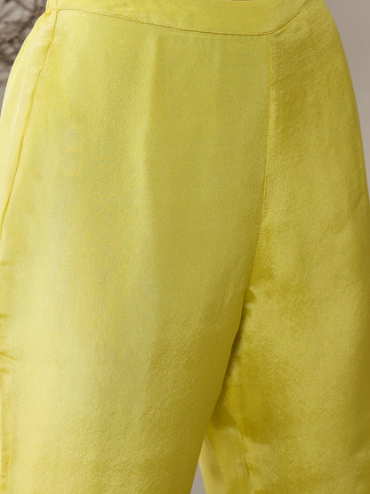 Women Panelled Kurta with Trousers