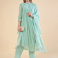 Empire Kurta with Dhoti Pants & With Dupatta